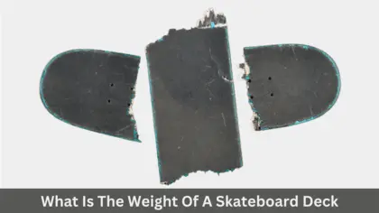 average weight of a skateboard deck